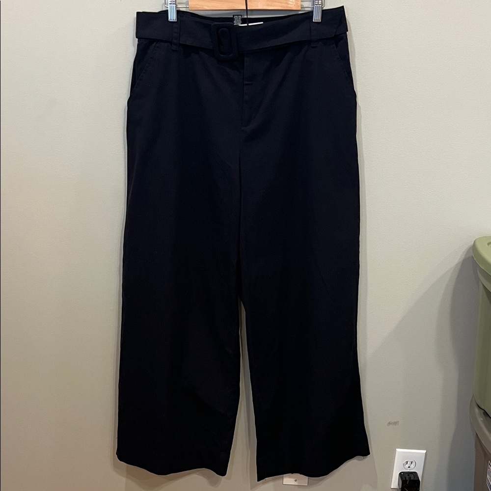 Who What Wear Black Wide Leg Pants